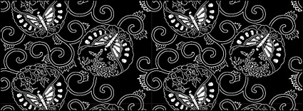 Vector traditional tiled background material-10