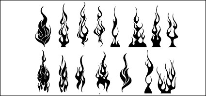 Go Media produced vector material - cool flames