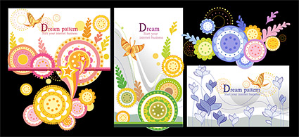 The trend of lively pattern elements