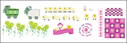 Sheep vector material