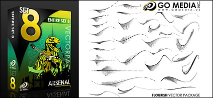 Go Media produced vector material (set8) - Line